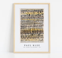 
              Paul Klee - ERA. 'Cooling in a hot zone garden' 1924
            