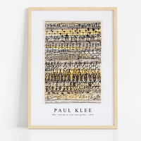 Paul Klee - ERA. 'Cooling in a hot zone garden' 1924