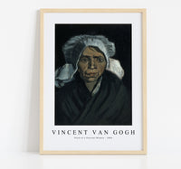 
              Vincent Van Gogh - Head of a Peasant Woman 1884
            