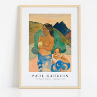 paul Gauguin - Two Tahitian Women in a Landscape 1892