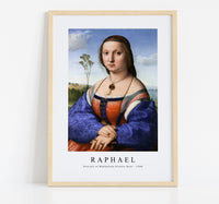 
              Raphael - Portrait of Maddalena Strozzi Doni 1506
            