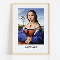 Raphael - Portrait of Maddalena Strozzi Doni 1506
