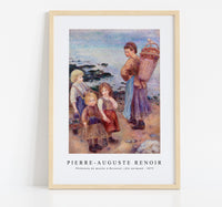 
              Pierre Auguste Renoir - Mussel-Fishers at Berneval (Pêcheuses de moules à Berneval, côte normand) (1879)
            