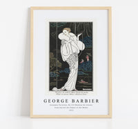 
              George Barbier - Costumes Parisiens, No.112 Manteau de velours from Journal des Dames et des Modes 1913
            
