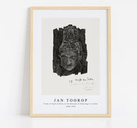 
              Jan Toorop - Study of head of Shiva in the Museum of Ethnology in Leiden (1868–1928)
            