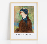 
              Mary Cassatt - Susan in a Straw Bonnet 1883
            