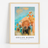 Odilon Redon - Evocation of Roussel 1912