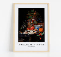 
              Abraham Mignon - Fruits and oysters
            