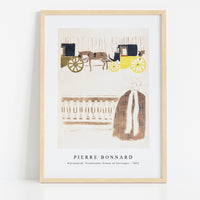 Pierre Bonnard - Nursemaids’ Promenade; Frieze of Carriages (1895)
