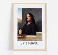 
              Giorgione - Portrait of a Venetian Gentleman 1510-1515
            