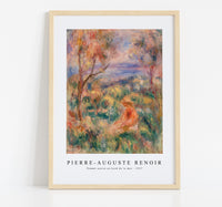 
              Pierre Auguste Renoir - Femme assise au bord de la mer 1917
            
