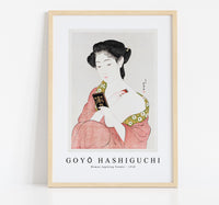 
              Goyo Hashiguchi - Woman Applying Powder 1918
            