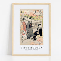 Eishi Hosoda - Nina no Hanami 1756-1829