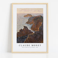 Claude Monet - Rocks at Belle-Isle, Port-Domois 1886