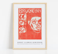 
              Ernst Ludwig Kirchner - Cover of the Fourth Yearbook of the Artist Group the Brucke 1909
            