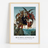 Michelangelo - The Torment of Saint Anthony 1487-1488