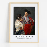 Mary Cassatt - Offering the panel to the bullfighter 1873