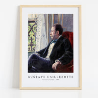 Gustave Caillebotte - Portrait of a Man 1880