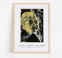 
              Ernst Ludwig Kirchner - Portrait of Dr. Spengler (Bildnis Dr. Spengler) 1919
            