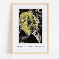 Ernst Ludwig Kirchner - Portrait of Dr. Spengler (Bildnis Dr. Spengler) 1919