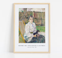 
              Henri De Toulouse–Lautrec - Lady with a Dog 1891
            