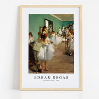 Edgar Degas - The Dance Class 1874