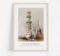 
              David Roberts - Ruined mosques in the desert west of the Citadel-1796-1864
            