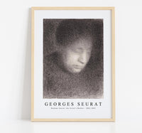 
              Georges Seurat - Madame Seurat, the Artist's Mother 1882-1883
            
