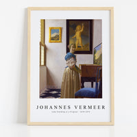 Johannes Vermeer - Lady Standing at a Virginal 1670-1672