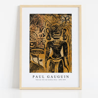 Paul gauguin - Tahitian Idol–the Goddess Hina 1894-1895