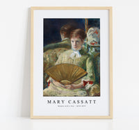 
              Mary Cassatt - Woman with a Fan 1878-1879
            
