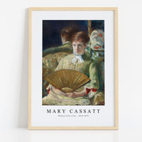 Mary Cassatt - Woman with a Fan 1878-1879