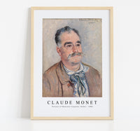 
              Claude Monet - Portrait of Monsieur Coquette, Father 1880
            