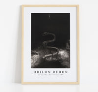 
              Odilon Redon - And Bound Him a Thousand Years 1899
            