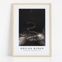Odilon Redon - And Bound Him a Thousand Years 1899