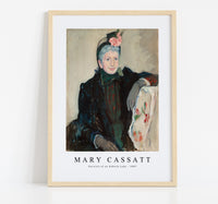 
              Mary Cassatt - Portrait of an Elderly Lady 1887
            