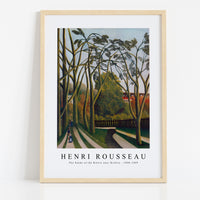 Henri Rousseau - The Banks of the Bièvre near Bicêtre 1908-1909