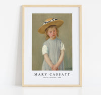 
              Mary Cassatt - Child in a Straw Hat 1886
            
