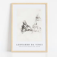 Leonardo Da Vinci - Studies for the Christ Child with a Lamb 1503-1506