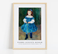 
              Pierre Auguste Renoir - Girl with a Jump Rope (Portrait of Delphine Legrand) 1876
            