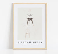 
              Alphonse Mucha - Stool for Fouquet boutique 1869-1939
            