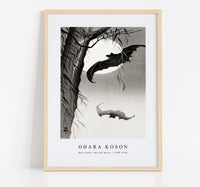 
              Ohara Koson - Bats under the full moon (1900-1936) by Ohara Koson (1877-1945)
            