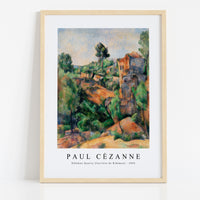 Paul Cezanne - Bibémus Quarry (Carrière de Bibémus) 1895