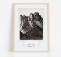 
              Marsden Hartley - Waxenstein (1933)
            