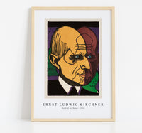 
              Ernst Ludwig Kirchner - Head of Dr. Bauer 1933
            