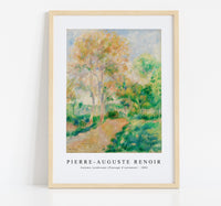 
              Pierre Auguste Renoir - Autumn Landscape (Paysage d'automne) 1884
            