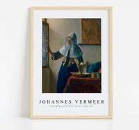 
              Johannes Vermeer - Young Woman with a Water Pitcher 1662-1665
            