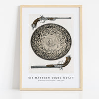 Sir Matthew Digby Wyatt - A shield in iron and guns 1820-1877