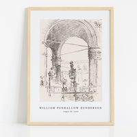 william penhallow henderson - Loggia dei Lanzi