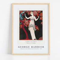 George Barbier - L'Arbre de science Robe du soir de Doeuillet 1914